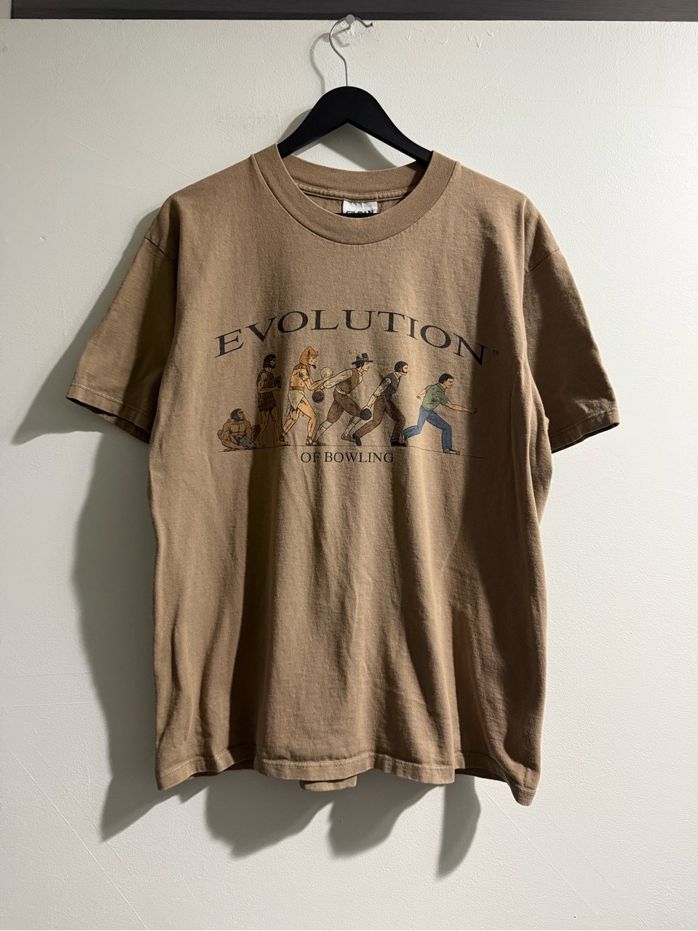Vintage Evolution of Bowling Graphic